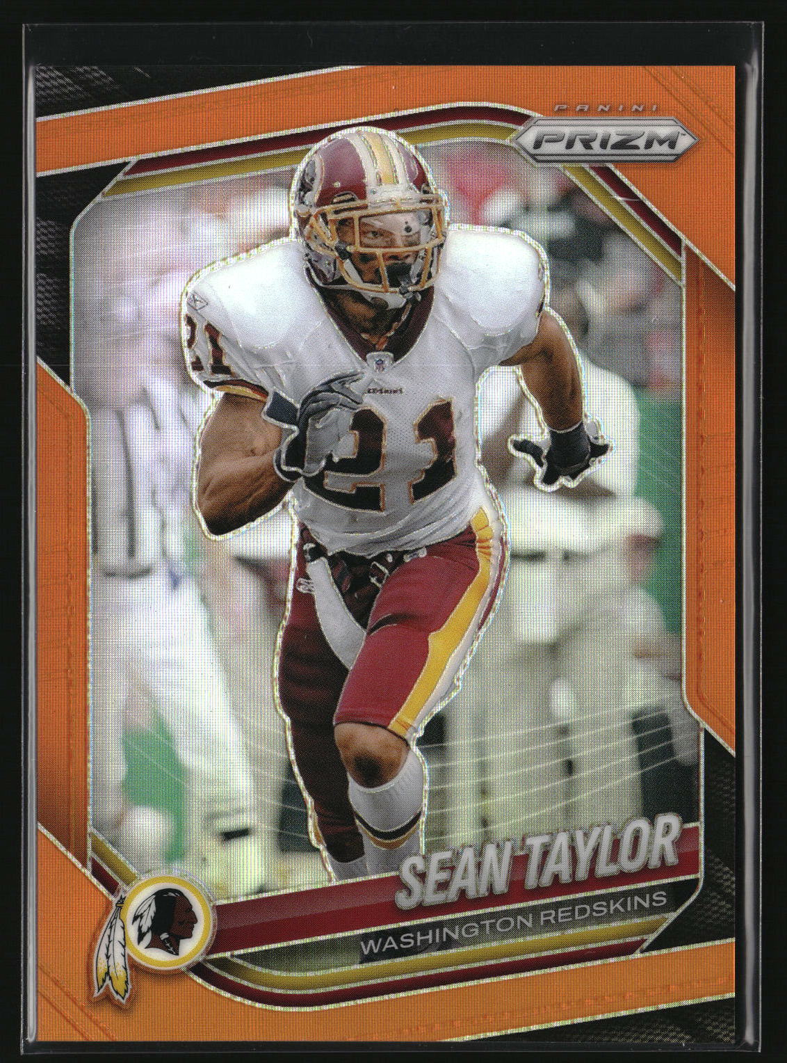 Sean Taylor 2025 Panini Prizm Orange #105 #/249