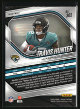 Travis Hunter 2025 Panini Prizm Neon Green Pulsar #301