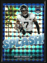 Brian Thomas Jr. 2025 Panini Mosaic Splash Mosaic Blue #4 #/99
