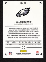 Jalen Hurts 2025 Panini Photogenic Scrapbook Red #19 #/99