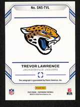 Trevor Lawrence 2025 Photogenic Snapshot Signatures #SNS-TVL