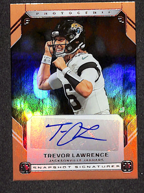 Trevor Lawrence 2025 Photogenic Snapshot Signatures #SNS-TVL