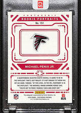 Michael Penix Jr. 2024 Panini Photogenic Autographs Silver #151 #/49