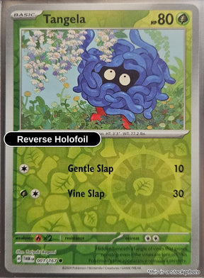 Tangela - 001/167 - [TWM - SV06: Twilight Masquerade] - Reverse Holofoil