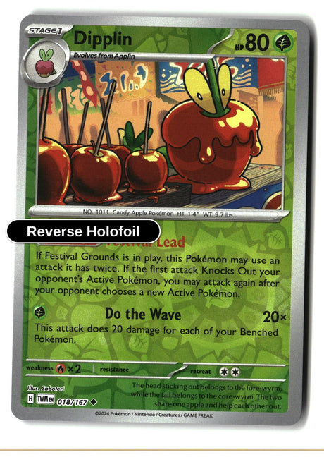 Dipplin - 018/167 - [TWM - SV06: Twilight Masquerade] - Reverse Holofoil