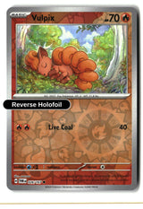 Vulpix - 026/167 - [TWM - SV06: Twilight Masquerade] - Reverse Holofoil