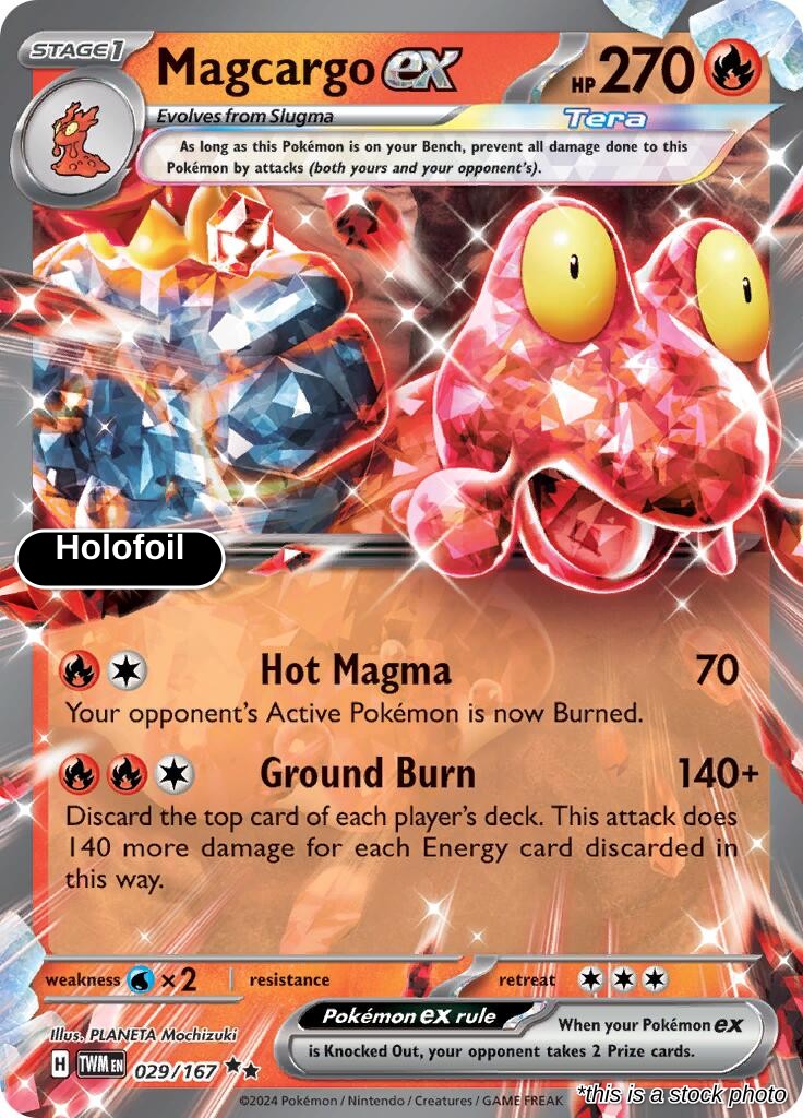 Magcargo ex - 029/167