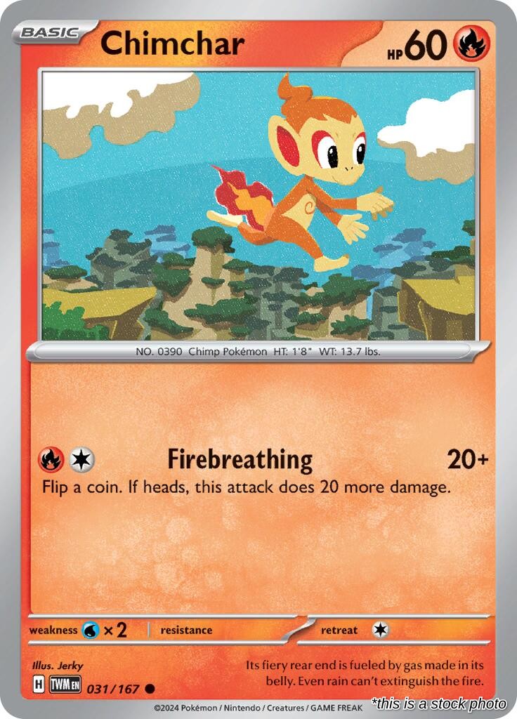 Chimchar - 031/167 - [TWM - SV06: Twilight Masquerade]