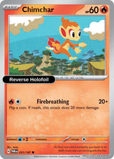 Chimchar - 031/167 - [TWM - SV06: Twilight Masquerade] - Reverse Holofoil