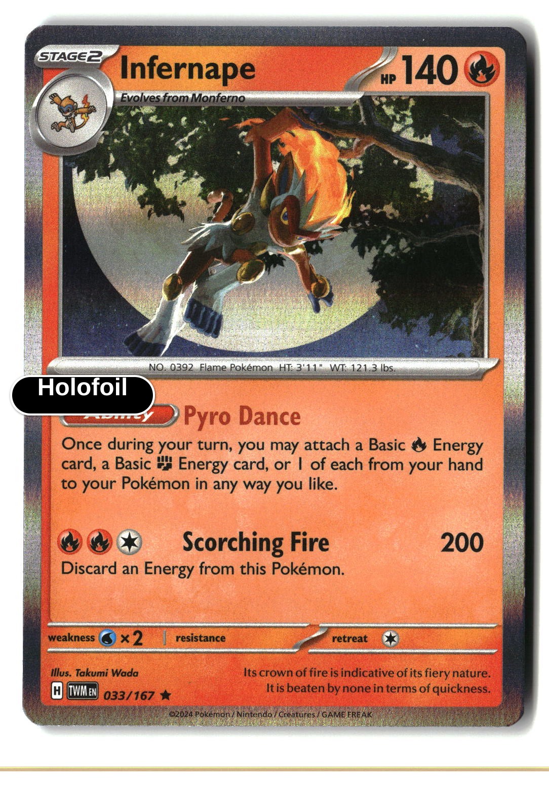 Infernape - 033/167