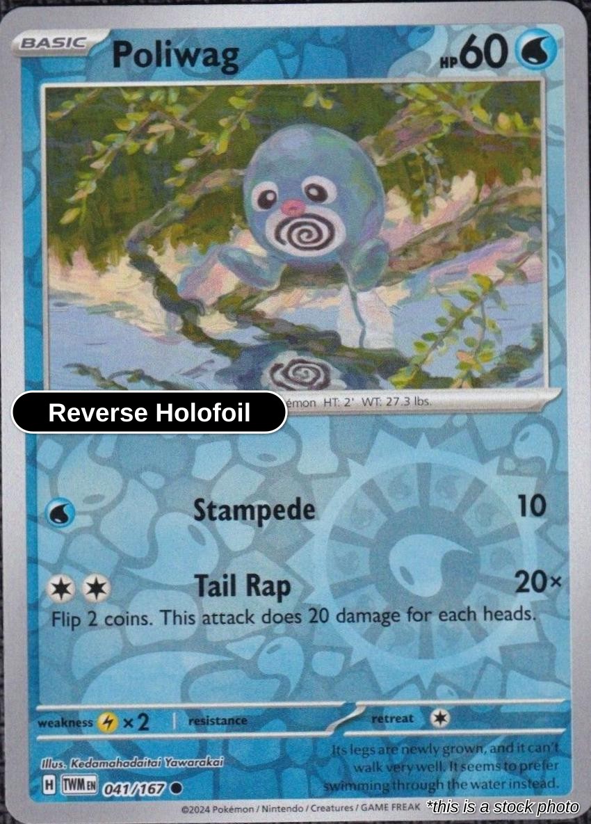 Poliwag - 041/167 - [TWM - SV06: Twilight Masquerade] - Reverse Holofoil