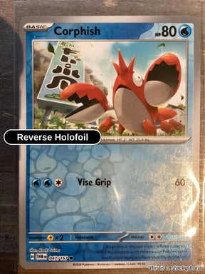 Corphish - 047/167 - [TWM - SV06: Twilight Masquerade] - Reverse Holofoil