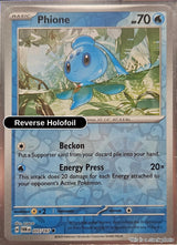 Phione - 055/167 - [TWM - SV06: Twilight Masquerade] - Reverse Holofoil