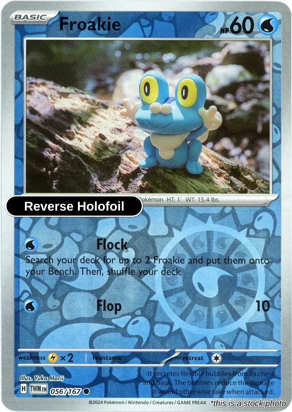 Froakie - 056/167 - [TWM - SV06: Twilight Masquerade] - Reverse Holofoil