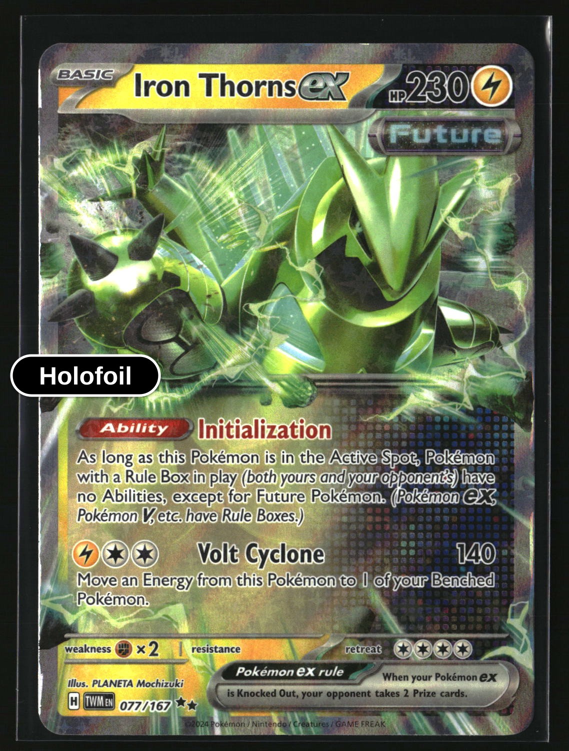 Iron Thorns ex - 077/167