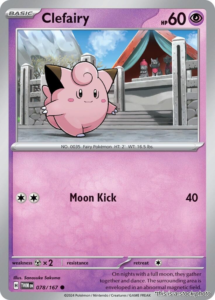Clefairy - 078/167 - [TWM - SV06: Twilight Masquerade]