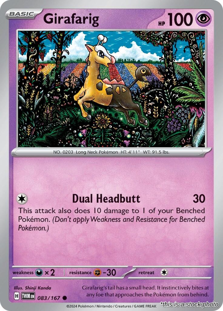 Girafarig - 083/167 - [TWM - SV06: Twilight Masquerade]