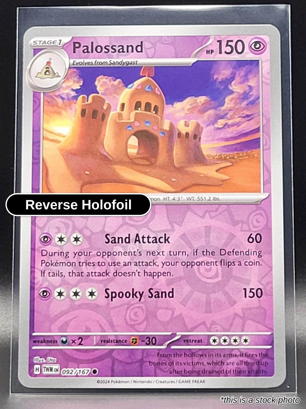 Palossand - 092/167 - [TWM - SV06: Twilight Masquerade] - Reverse Holofoil