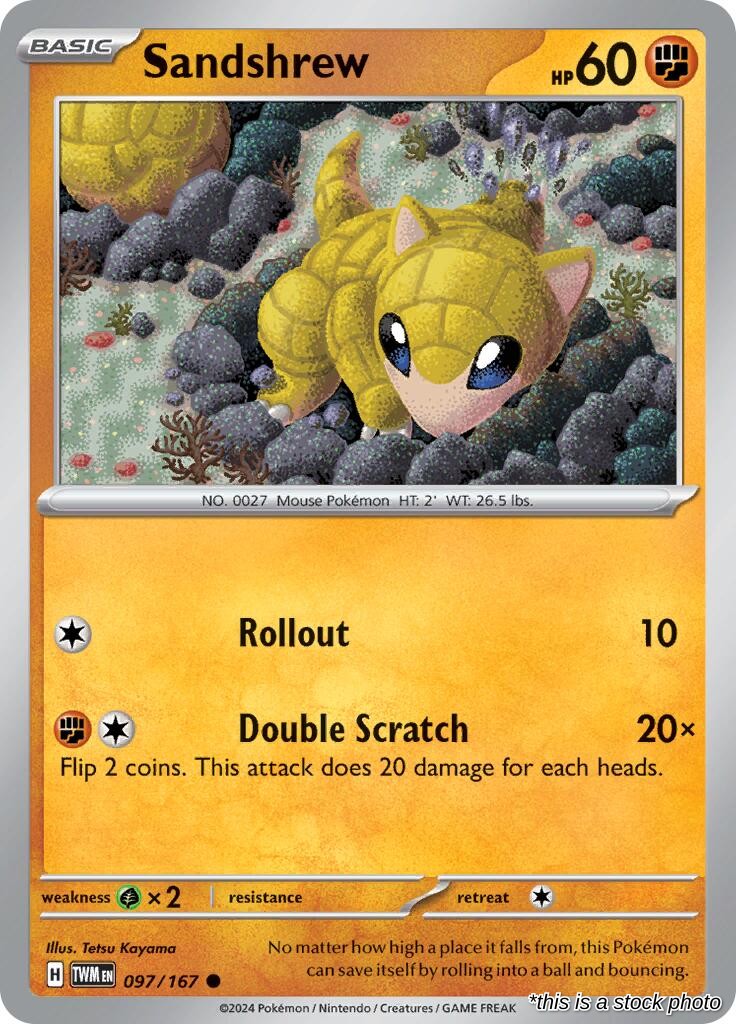 Sandshrew - 097/167 - [TWM - SV06: Twilight Masquerade]