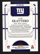 Cam Skattebo 2025 National Treasures Rookie Material Signatures #RMS-CSO #/99