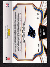 Tetairoa McMillan 2025 Panini Select Blue Prizm #444 #/75