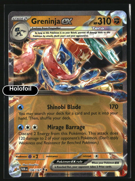 Greninja ex - 106/167