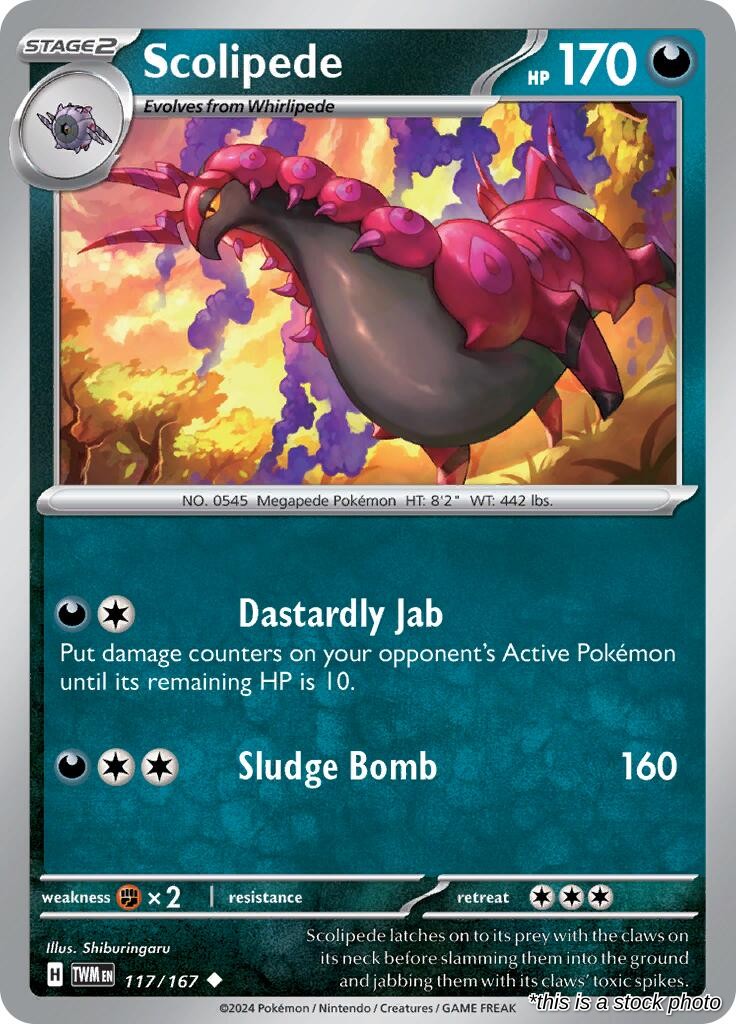 Scolipede - 117/167 - [TWM - SV06: Twilight Masquerade]