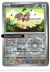 Farfetch'd - 132/167 - [TWM - SV06: Twilight Masquerade] - Reverse Holofoil