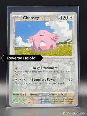 Chansey - 133/167 - [TWM - SV06: Twilight Masquerade] - Reverse Holofoil