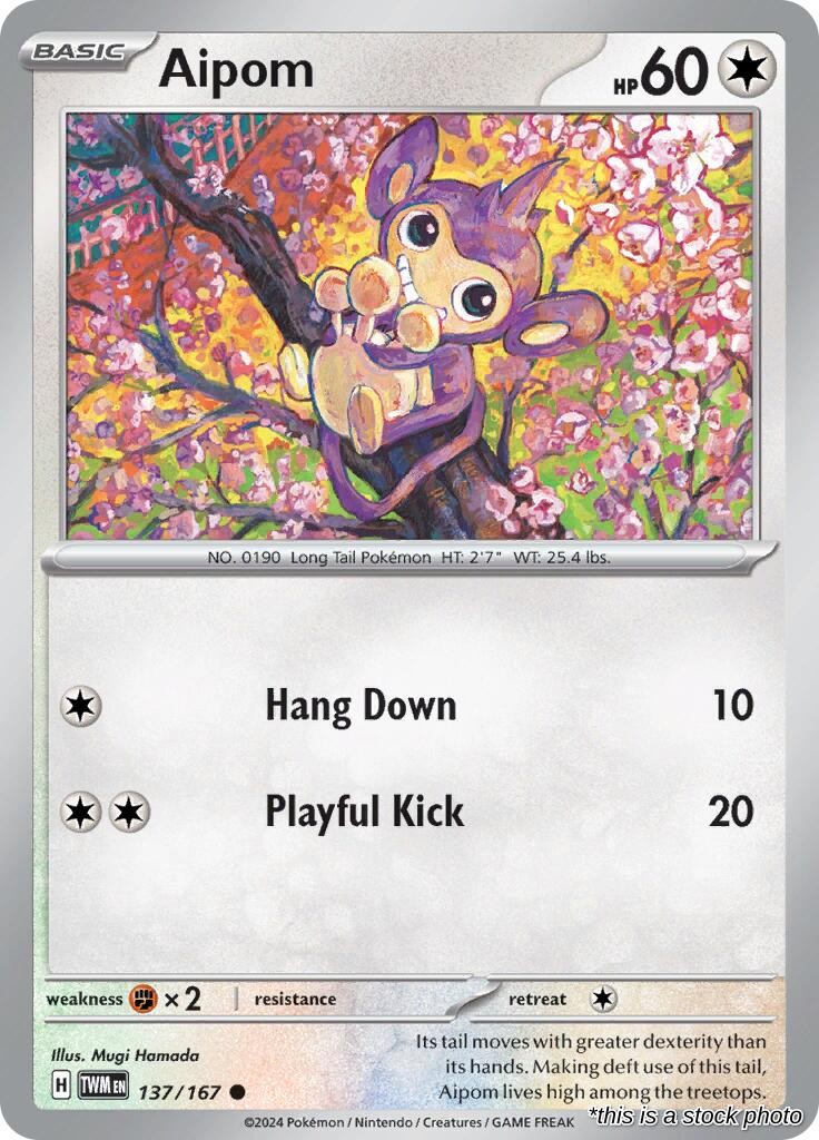 Aipom - 137/167 - [TWM - SV06: Twilight Masquerade]