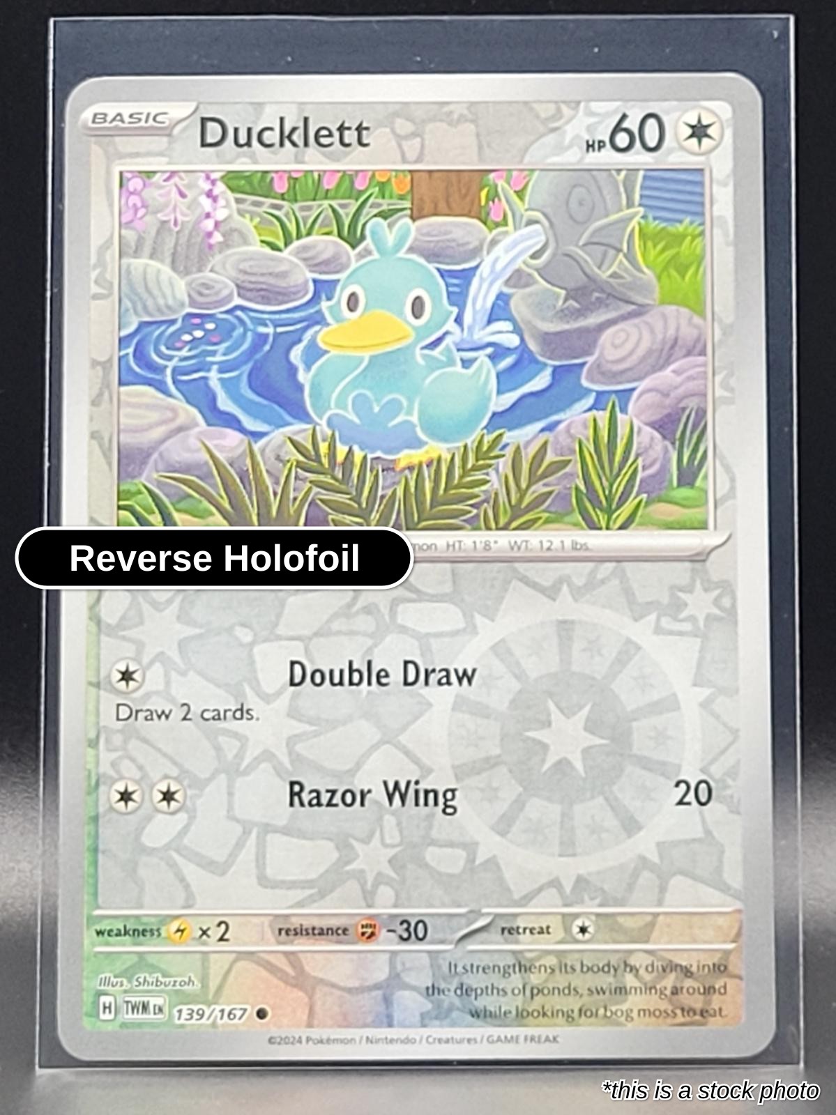 Ducklett - 139/167 - [TWM - SV06: Twilight Masquerade] - Reverse Holofoil