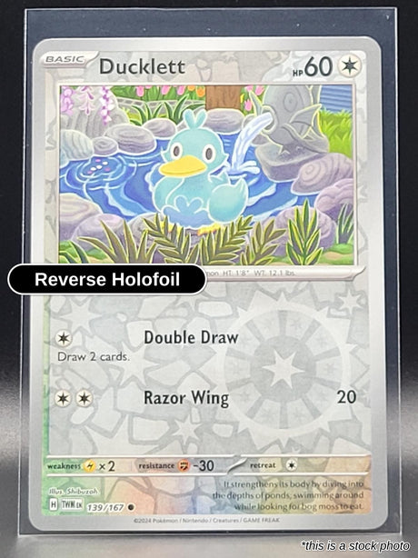 Ducklett - 139/167 - [TWM - SV06: Twilight Masquerade] - Reverse Holofoil
