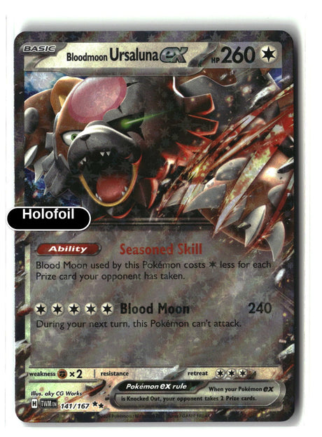 Bloodmoon Ursaluna ex - 141/167