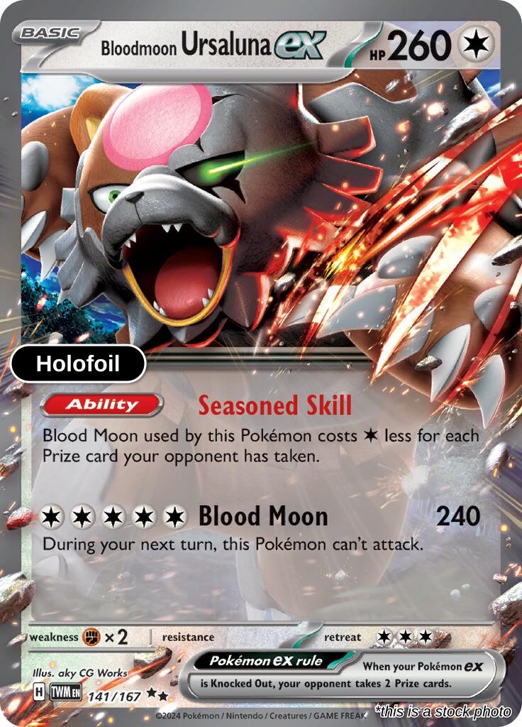 Bloodmoon Ursaluna ex - 141/167
