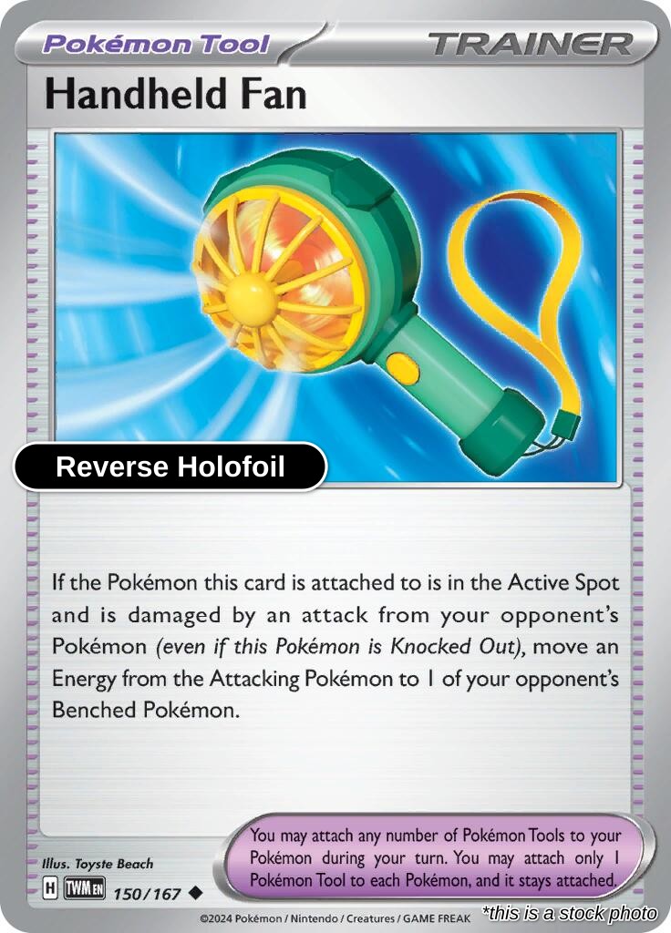 Handheld Fan - 150/167 - [TWM - SV06: Twilight Masquerade] - Reverse Holofoil