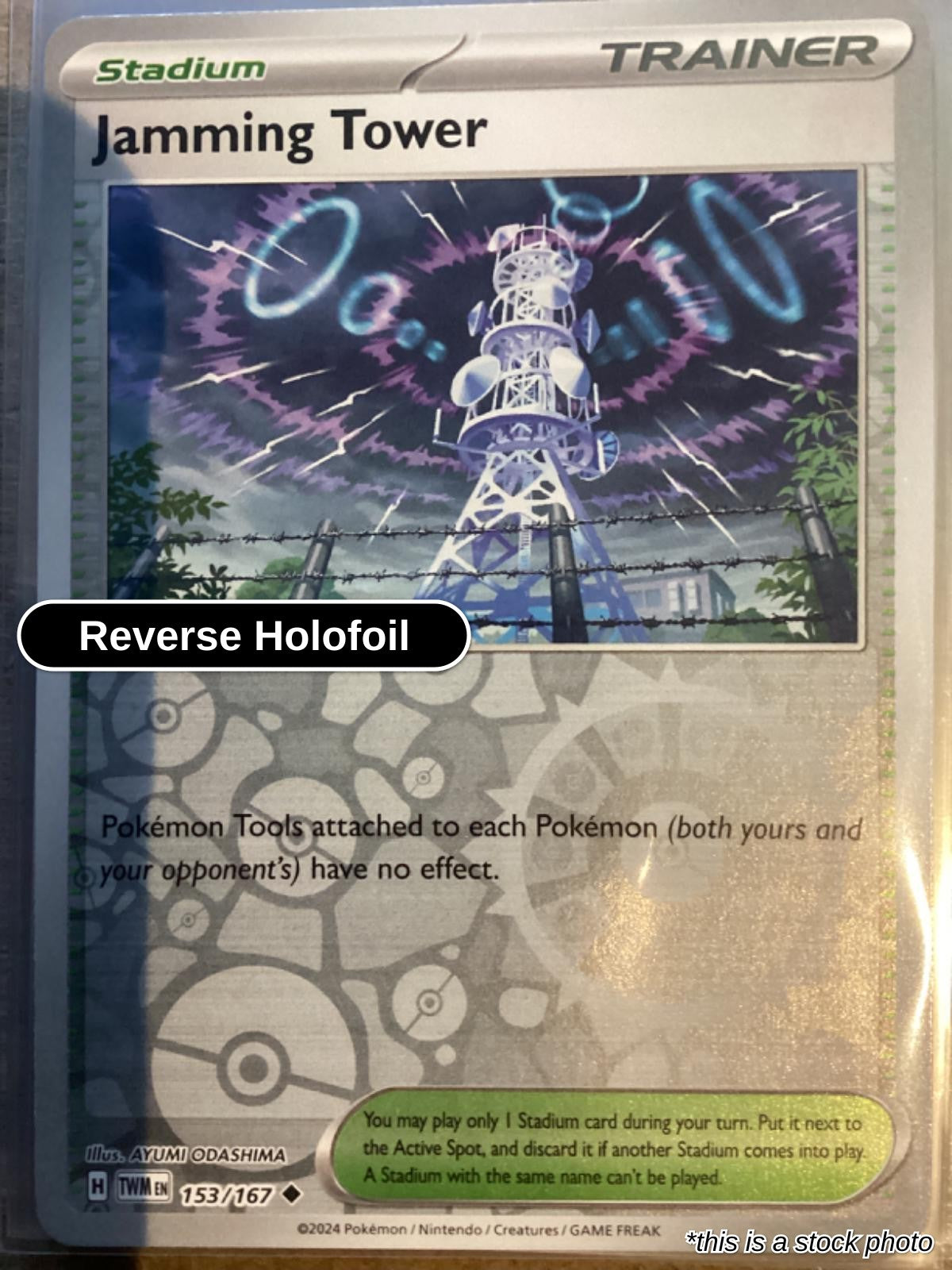 Jamming Tower - 153/167 - [TWM - SV06: Twilight Masquerade] - Reverse Holofoil
