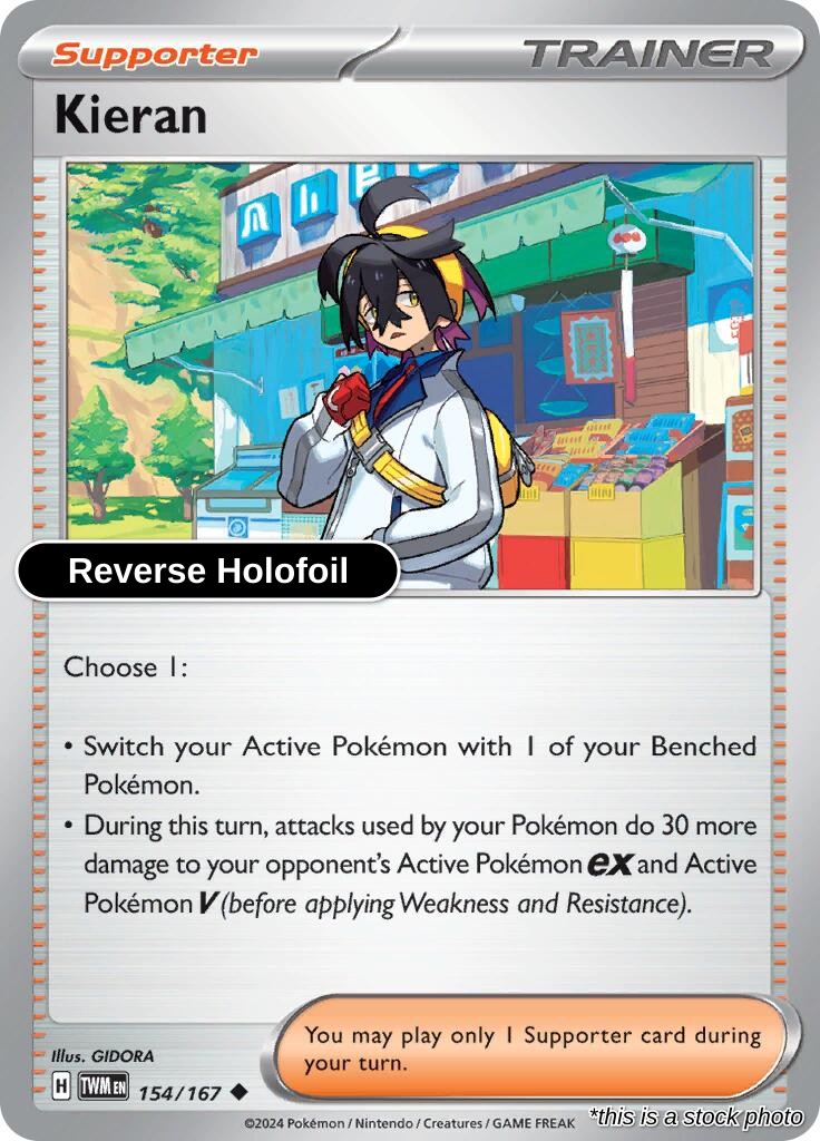 Kieran - 154/167 - [TWM - SV06: Twilight Masquerade] - Reverse Holofoil
