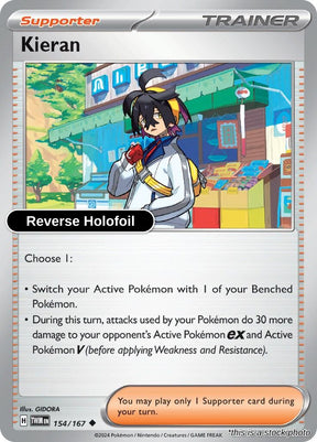 Kieran - 154/167 - [TWM - SV06: Twilight Masquerade] - Reverse Holofoil