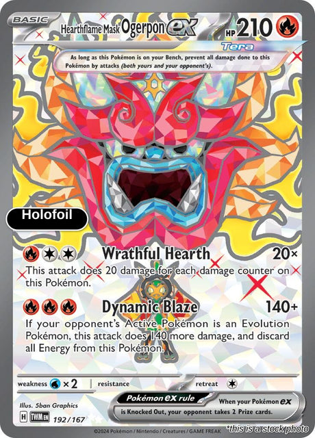 Hearthflame Mask Ogerpon ex - 192/167