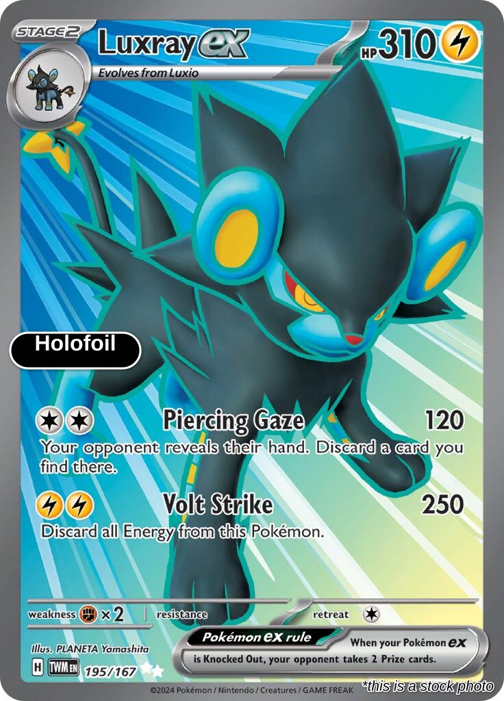 Luxray ex - 195/167