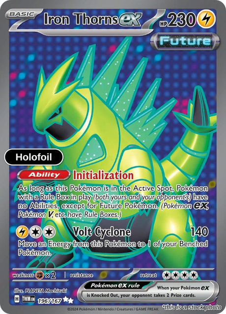 Iron Thorns ex - 196/167