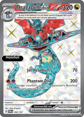 Dragapult ex - 200/167