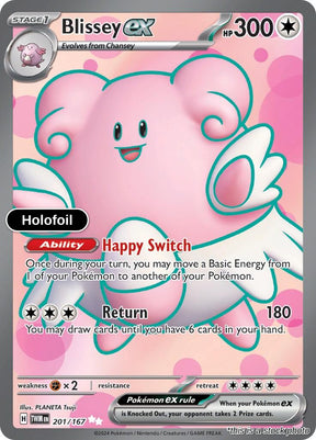 Blissey ex - 201/167