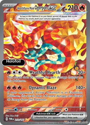 Hearthflame Mask Ogerpon ex - 212/167