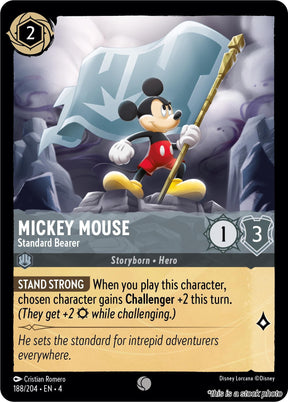 Mickey Mouse - Standard Bearer - 188/204 - [4 - Ursula's Return]