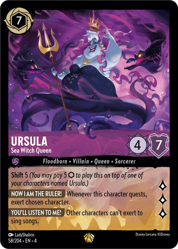 Image for Ursula - Sea Witch Queen (4) (58)