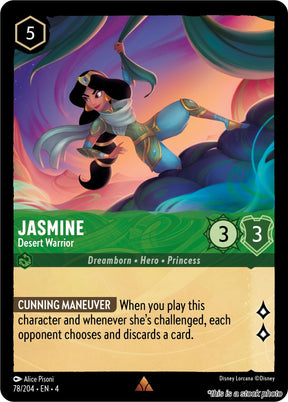 Jasmine - Desert Warrior - 78/204 - [4 - Ursula's Return]
