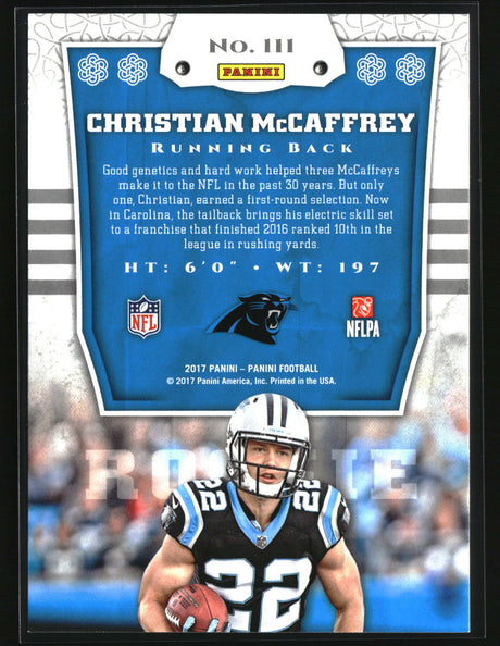 Christian McCaffrey 2017 Panini #111