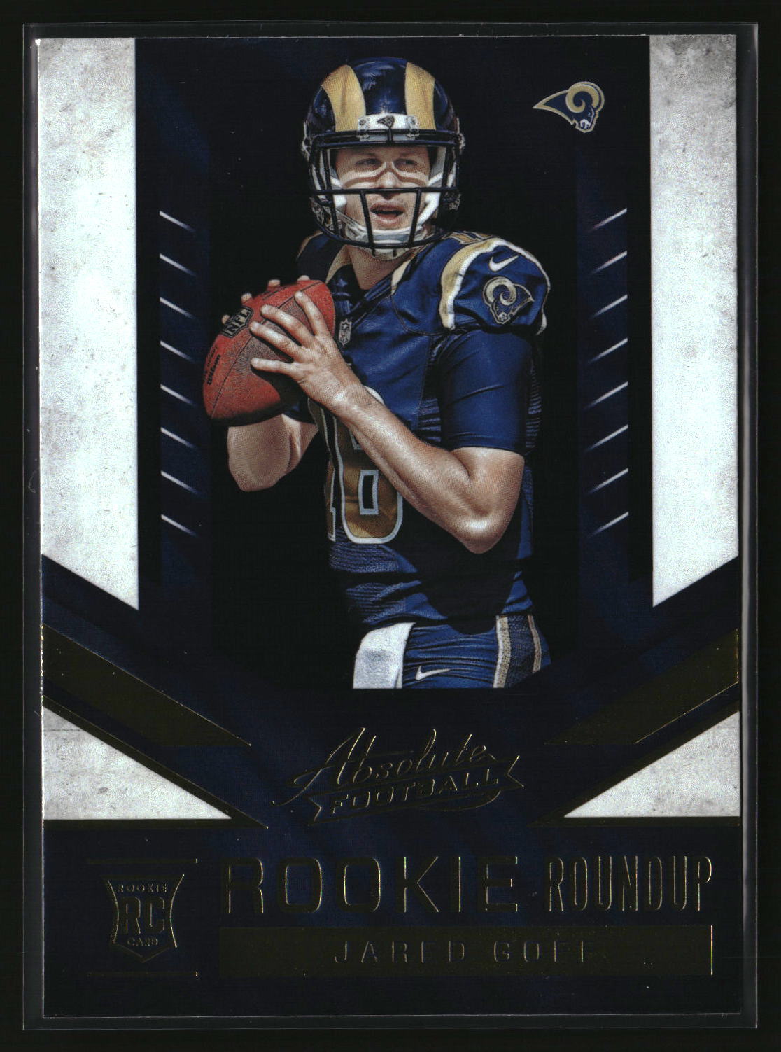 Jared Goff 2016 Panini Absolute Rookie Roundup #2