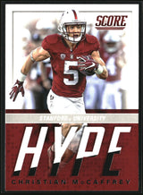 Christian McCaffrey 2017 Score Hype #11